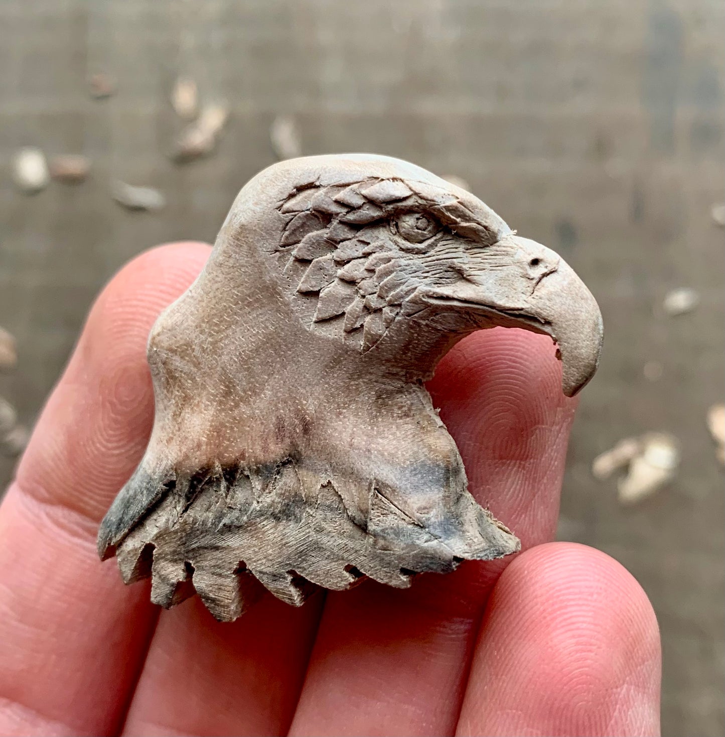 Eagle’s Head Pendant