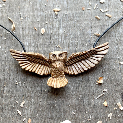 Flying Owl Pendant