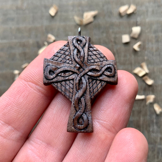 Celtic Knots Cross Pendant