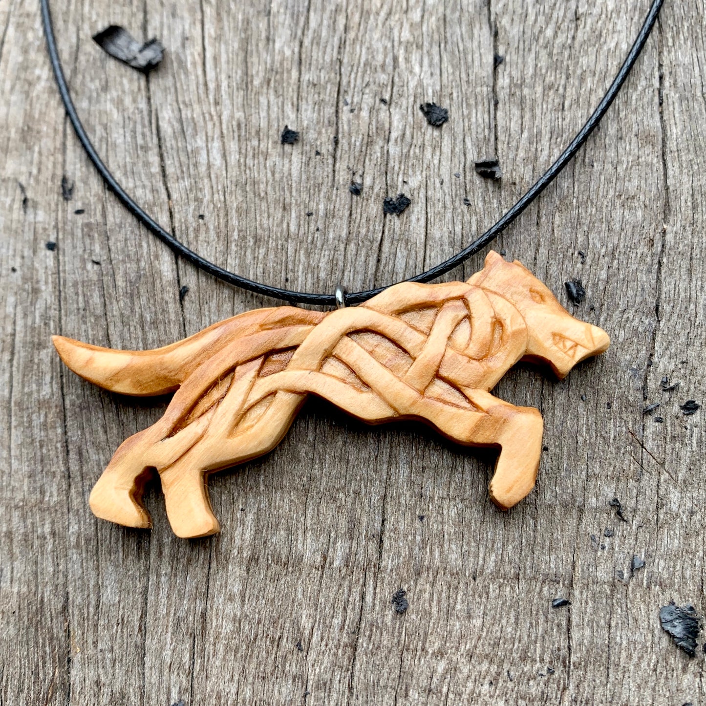 Celtic Wolf Pendant