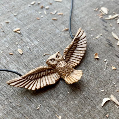 Flying Owl Pendant