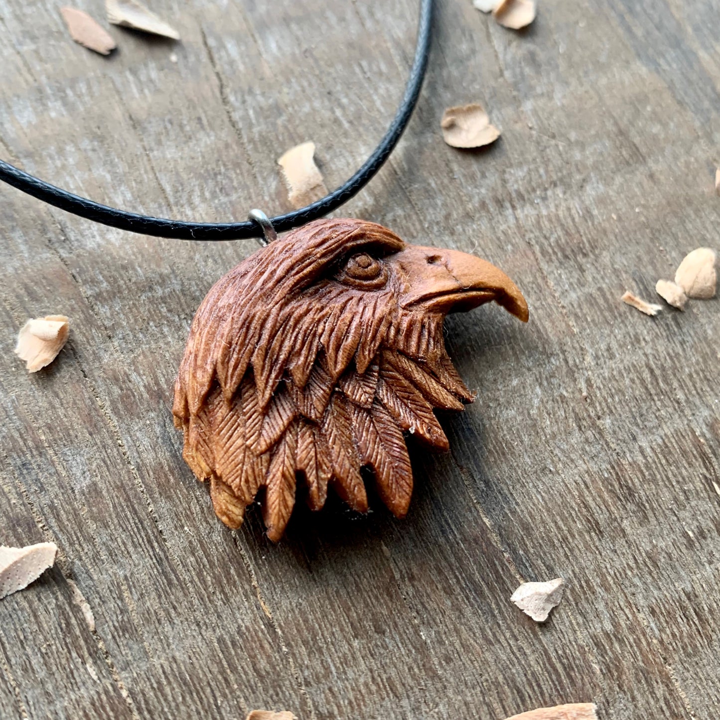 Hawk’s Head Pendant