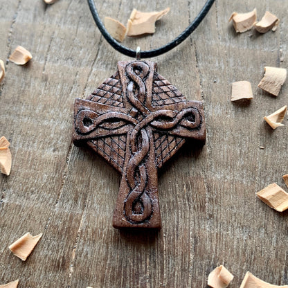 Celtic Knots Cross Pendant