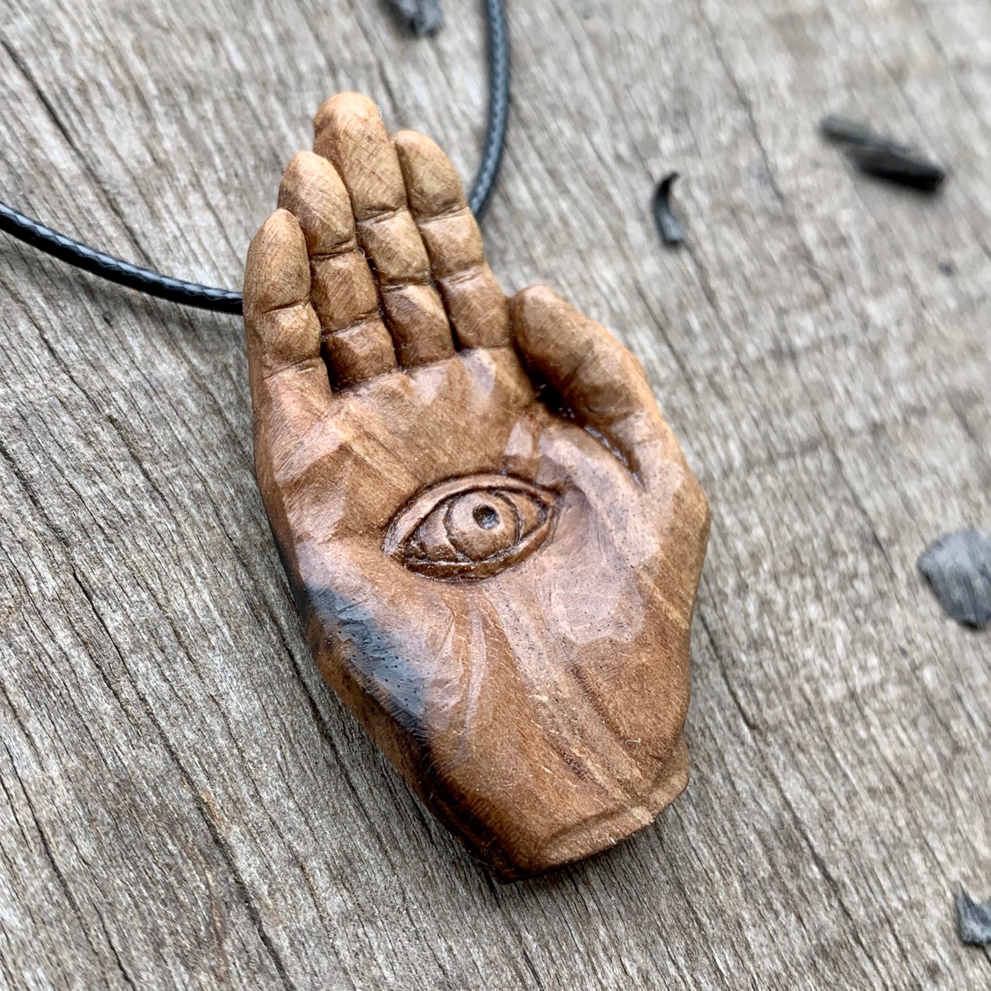 Realistic Hand of Fatima Pendant