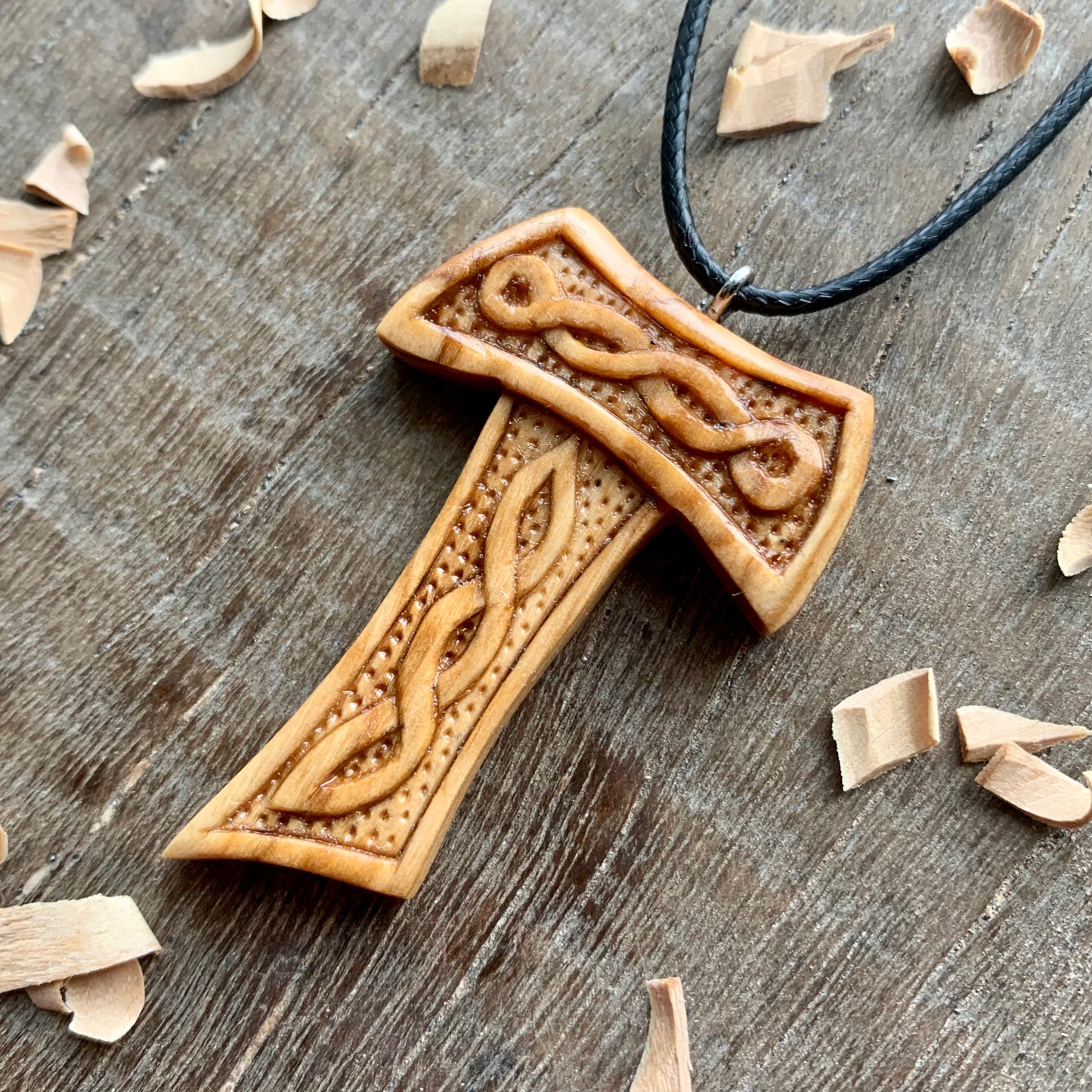 Celtic Knots Tau Cross Pendant