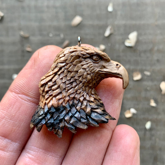 Eagle’s Head Pendant