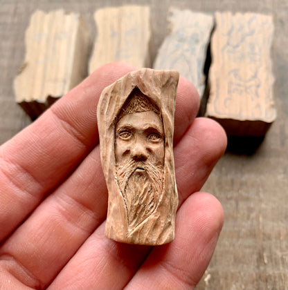 Plum Wood Old Spirit Pendant