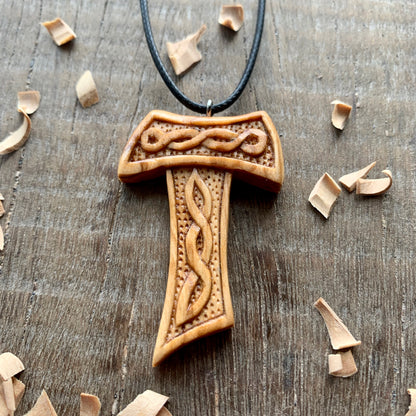 Celtic Knots Tau Cross Pendant