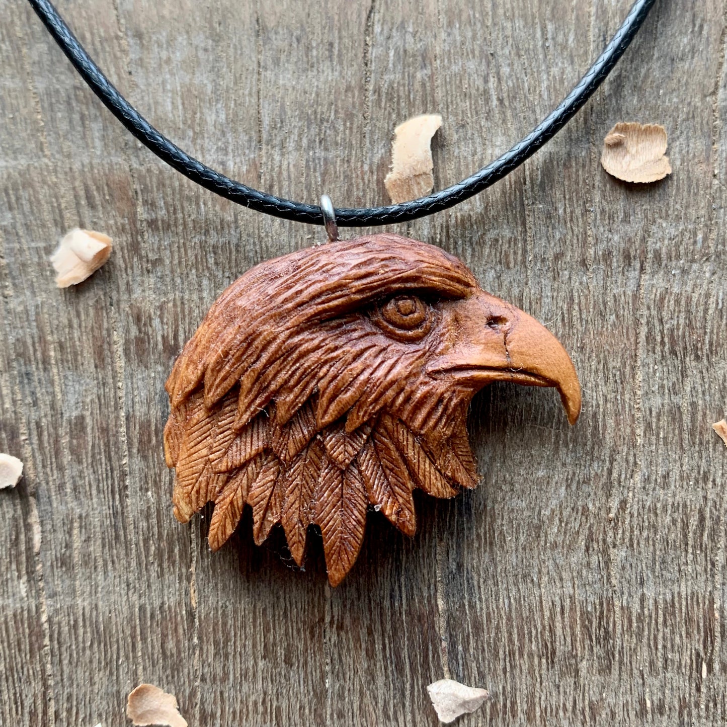 Hawk’s Head Pendant