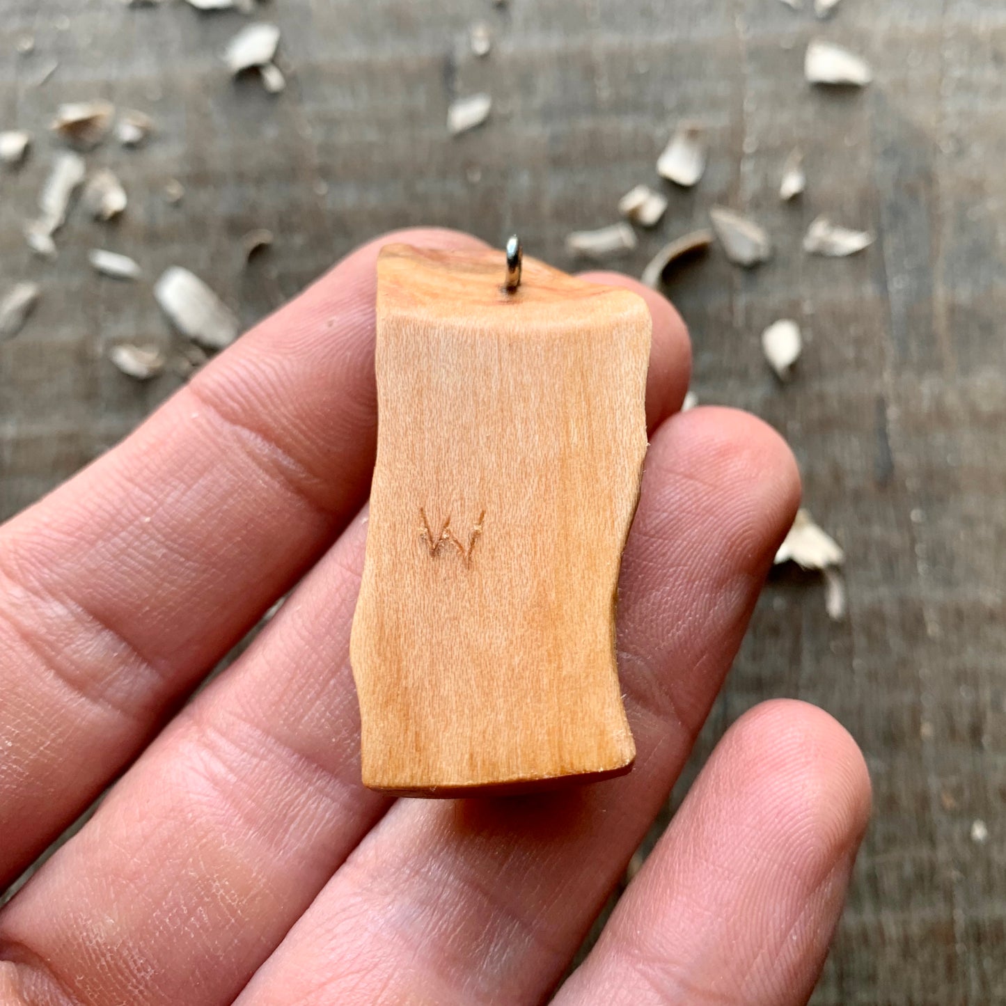 Plum Wood Old Spirit Pendant