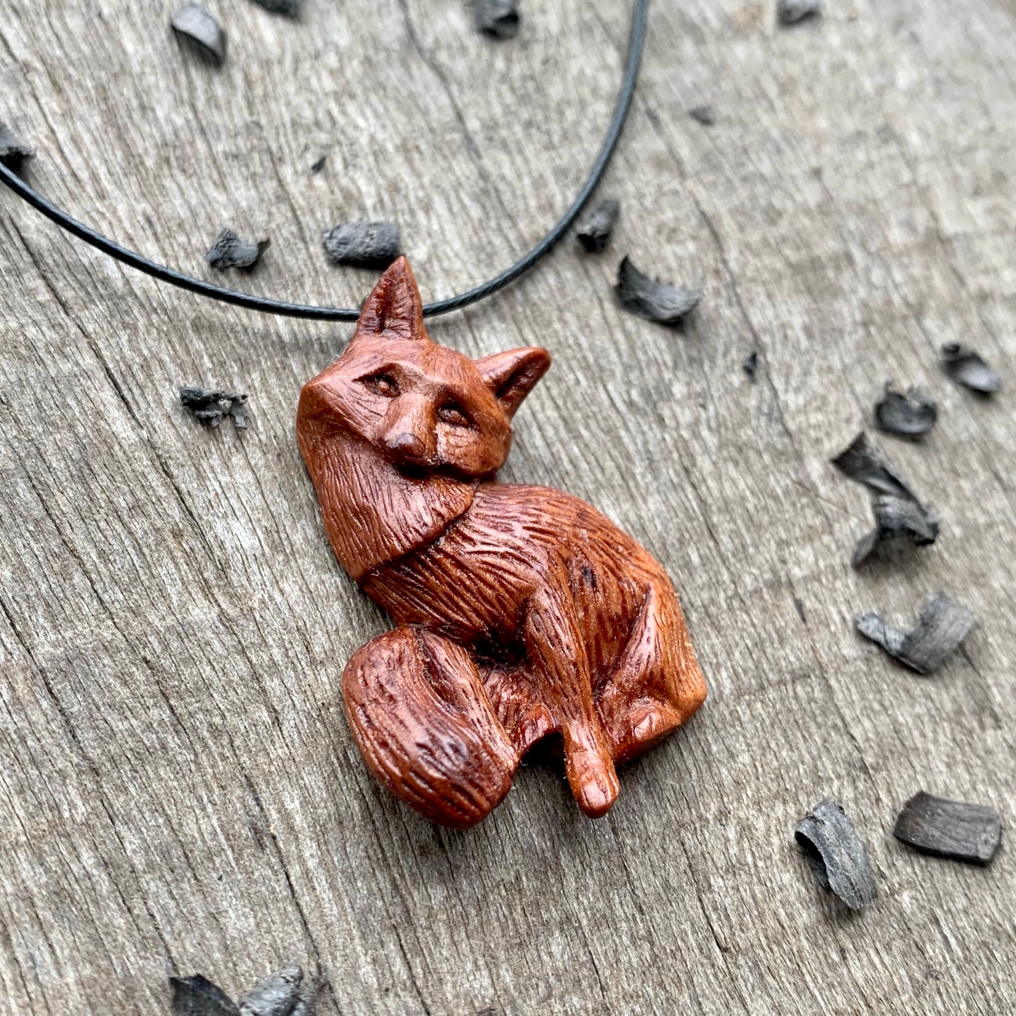 Fox hot sale pendant necklace