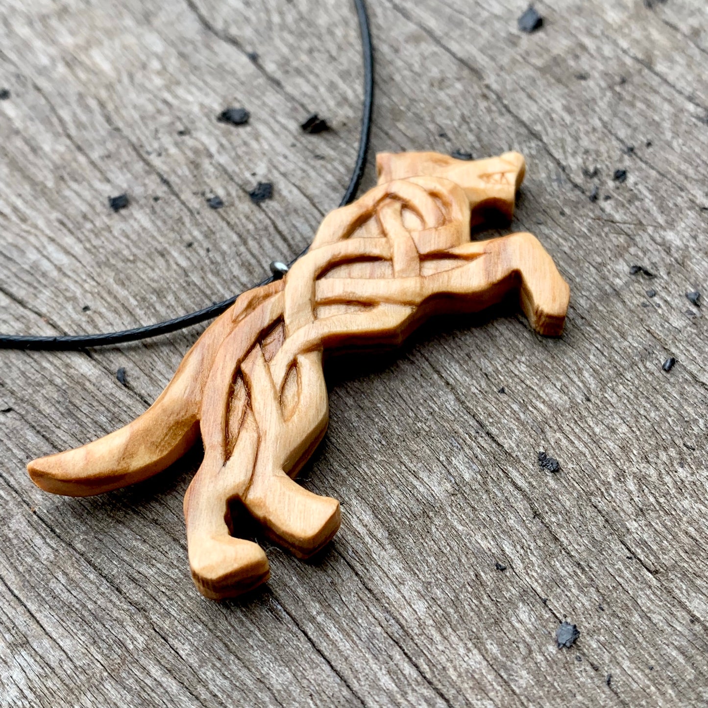 Celtic Wolf Pendant