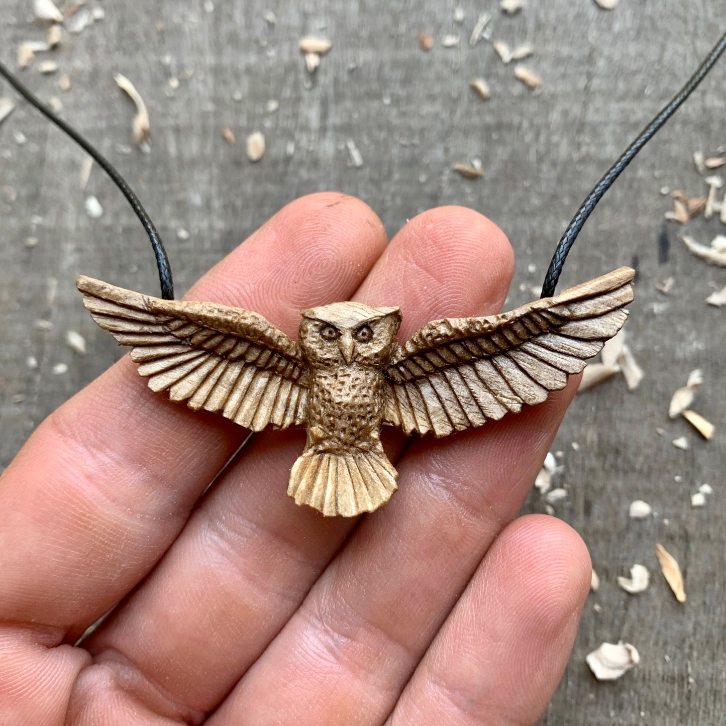 Flying Owl Pendant