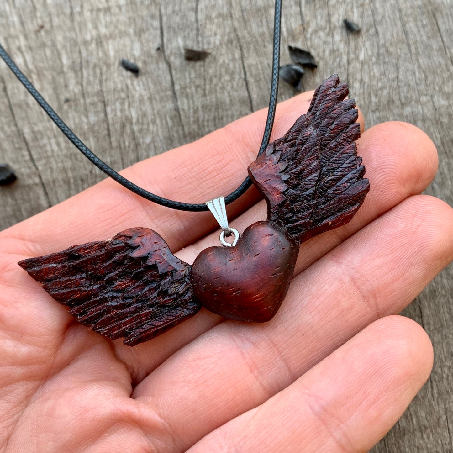 Heart With Wings Pendant