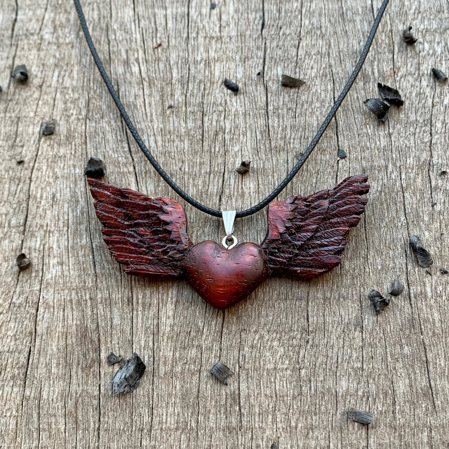 Heart With Wings Pendant