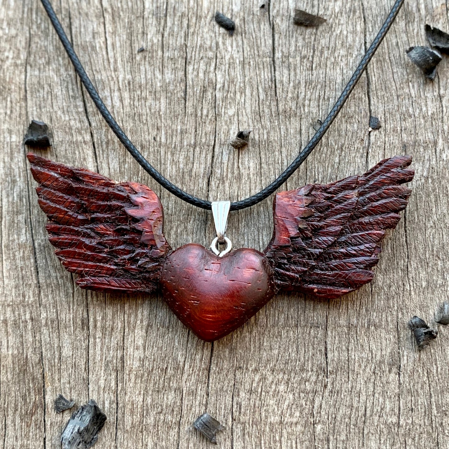 Heart With Wings Pendant