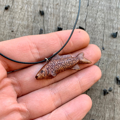 Little Red Fish Pendant