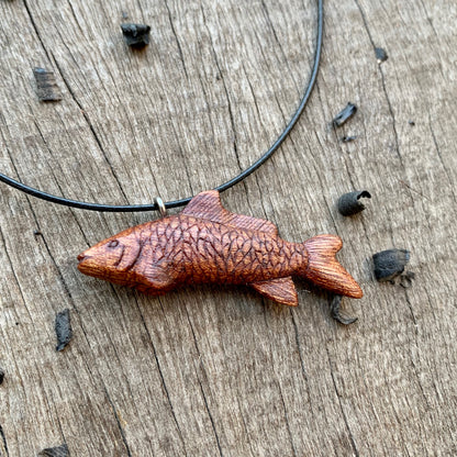 Little Red Fish Pendant