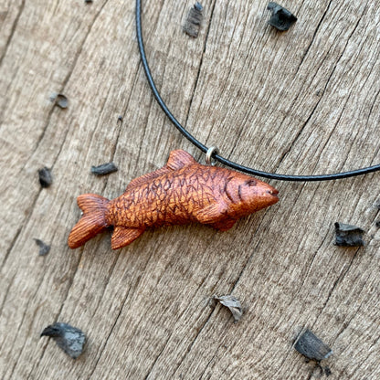 Little Red Fish Pendant