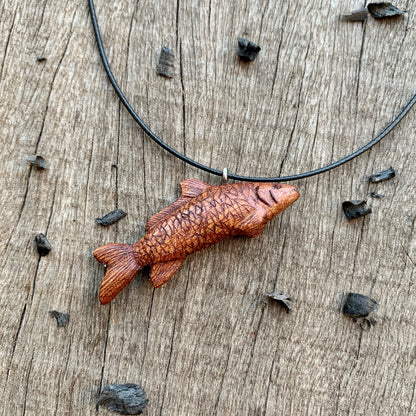 Little Red Fish Pendant